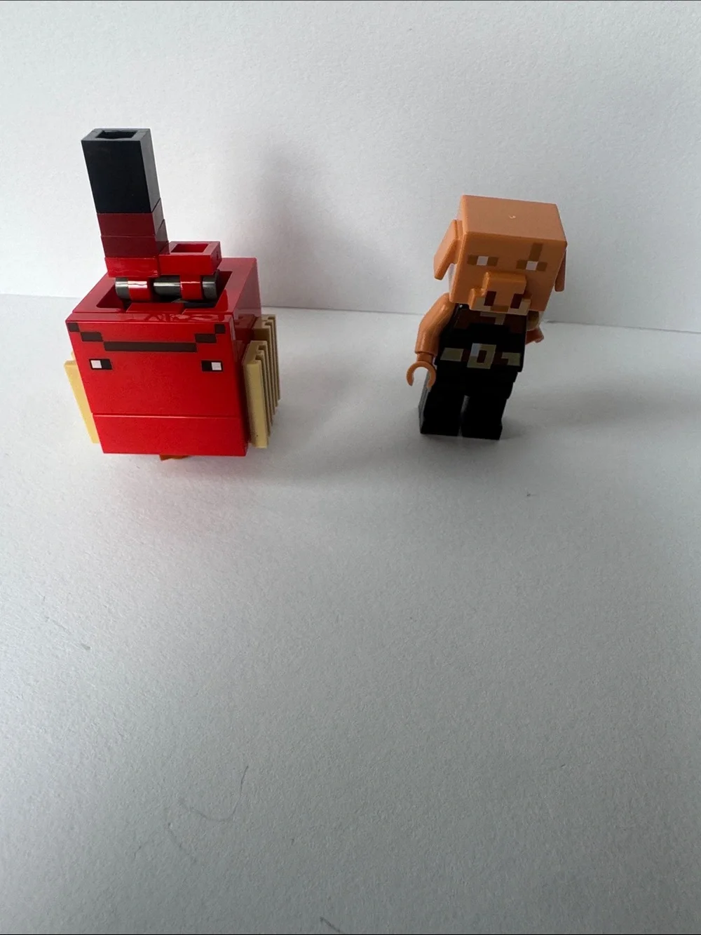 Lego Minecraft Piglin Brute, Strider Mob & lots of Assorted Lego pieces